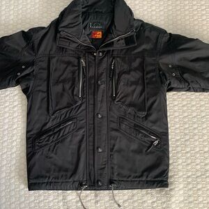 Y2k Vintage Bogner by Goan Thylmann Mens Black Ski Jacket size 38